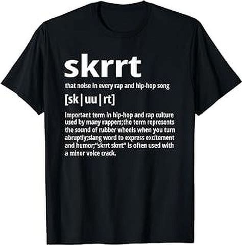 skrrt meaning rappers.